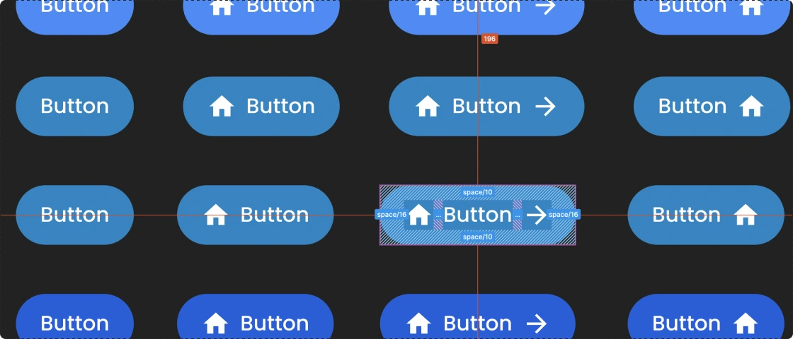 Design system — focus states, component library, navigation patterns