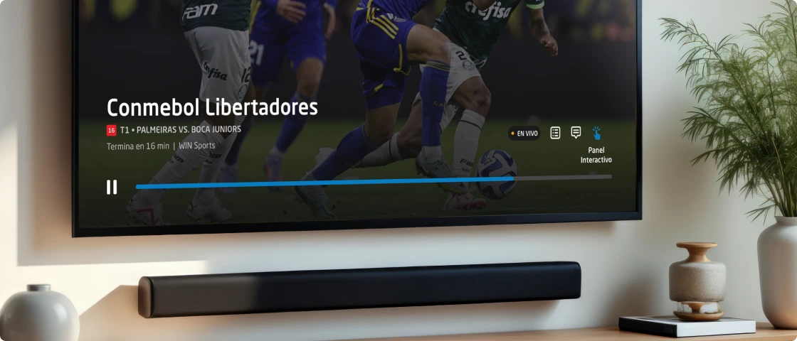 Entry point — video player controls + proactive invite